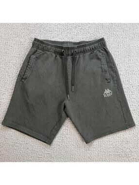 Kappa Kira Mens Medium Sweat Shorts Fleece Athletic Casual Athleisure Gym